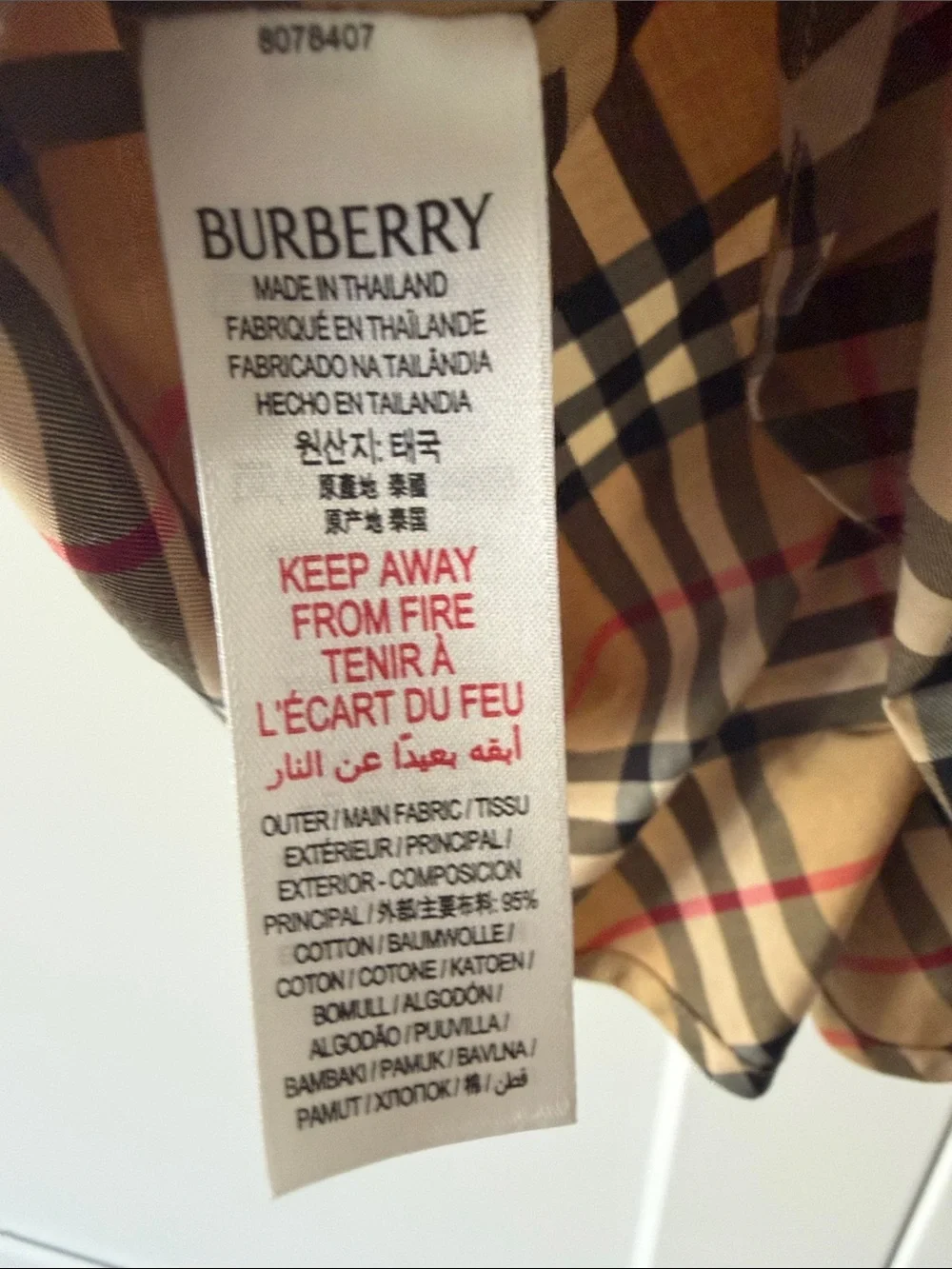 Burberry Girls Tan Check Pleated Sleeveless Dress Size 2Y